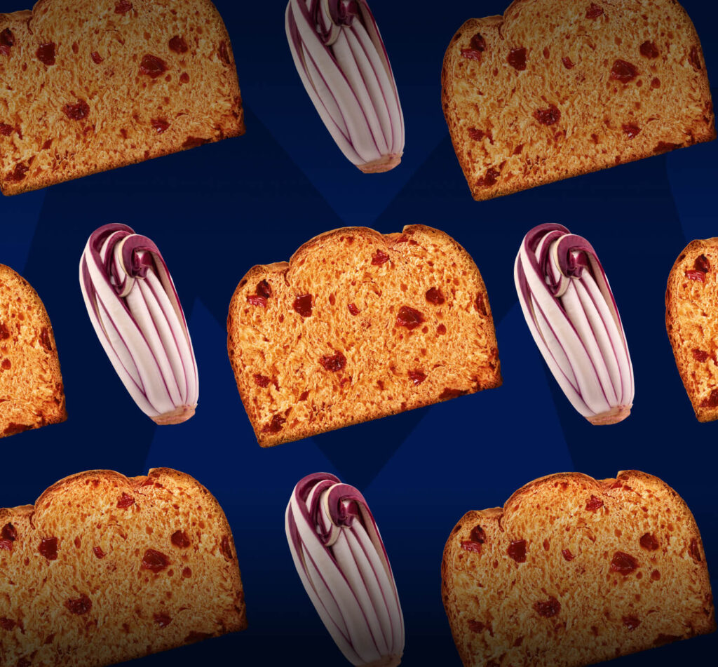 Composizione degli ingredienti della ricetta lasagnetta d'inverno